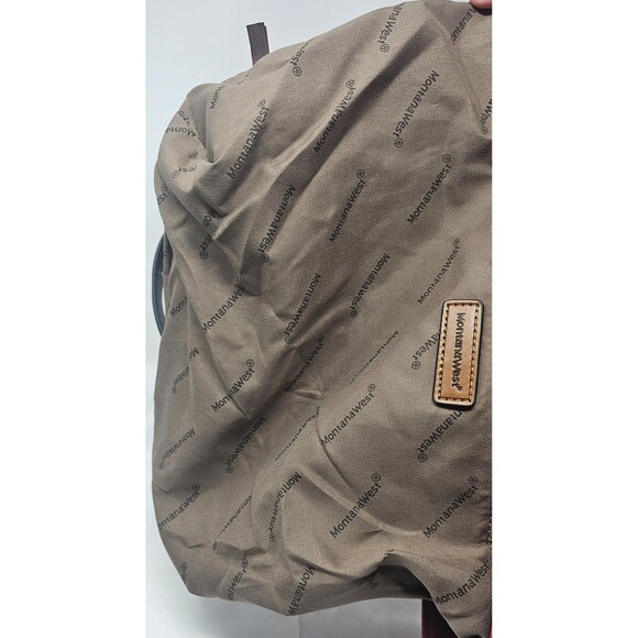 Montana West Faux Leather Oversized Hobo Tote Shoulder Satchel Bag Dahila Red - Picture 11 of 14